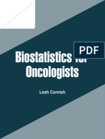 Biostatistics For Oncologists: Leah Cornish