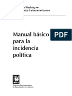 Documento No. 2 Manual Básico para La Incidencia Política (WOLA)