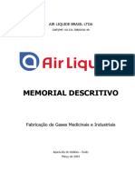 AIR LIQUIDE BRASIL LTDA - Aparecida de Goiânia - Memorial Descritivo - 2023