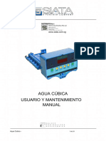 Aqua Cubic Valve Controller Manual