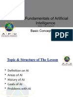 Week 1 - Basic Cocepts of AI