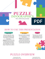 Simple Illustrative Puzzle Infographics
