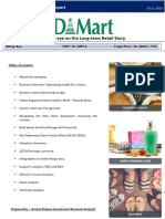 DMart - A Long Retail Story