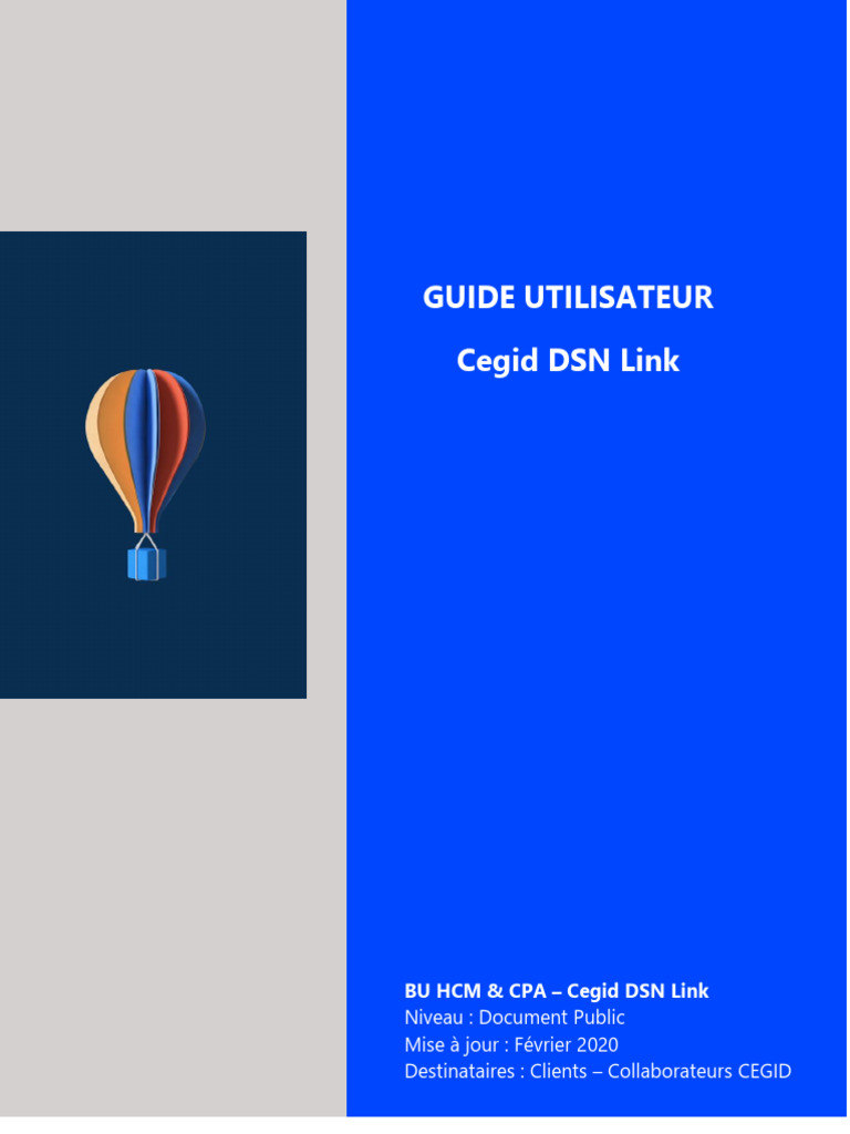 DSN Link Guide Utilisateur Maj345 | PDF | Application | Microsoft Excel