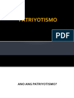 Patriyotismo