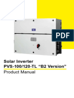 FIMER PVS-100 120-TL B2 Version Product Manual en RevF 1