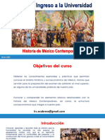 Historia de México Contemporáneo