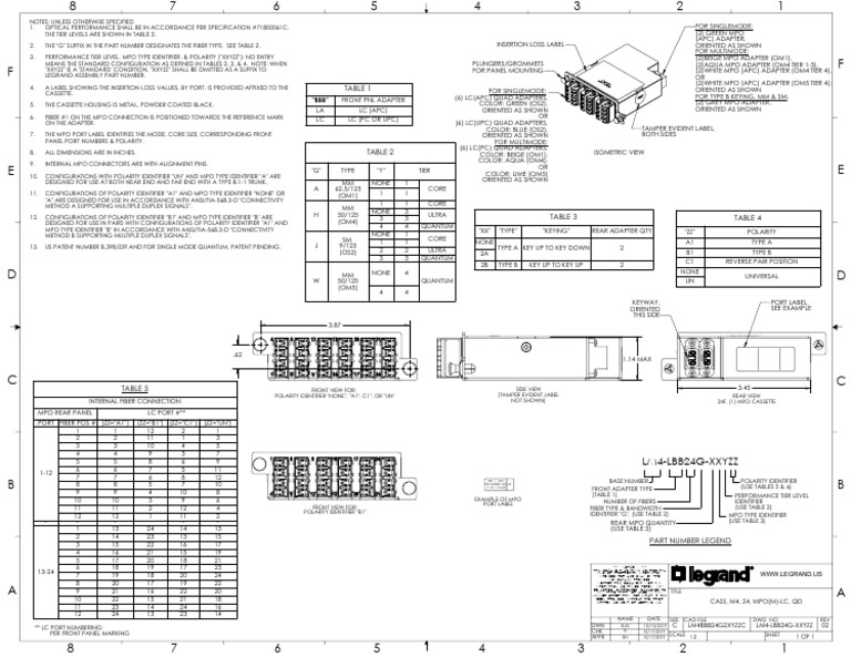 MPO Connector Configuration Guide | PDF | Computing | Computer Hardware
