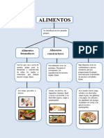 Mapa Conceptual de Los Alimentos 2