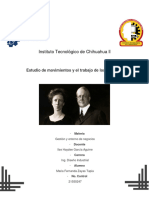 Estudio de Movimiento Por Frank y Lilian Gilbreth