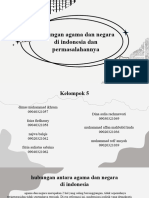 Hubungan Agama Dan Negara Di Indonesia Dan Permasalahannya