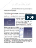 Prácticas FreeCAD 9 - Aplicando Restriccionesy Restricciones de Simetría