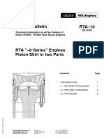 RTA-10 Piston Skirt in Two Parts