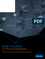 Specifications of Stationary Peak Screening