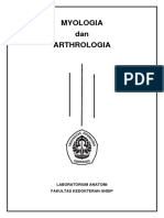 Diktat Anatomi - Myologia - Arthrologia