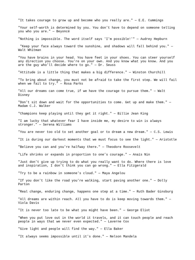 Motivation Quotes PDF