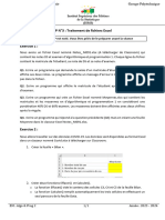 TP3 - Traitement de Fichiers Excel