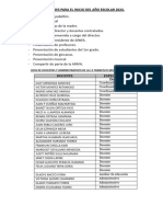 Actividades para El Inicio Del Año Escolar 2024