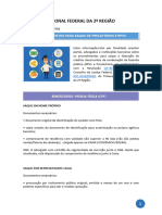 Procedimentos para Saque de Precatorios e Rpvs