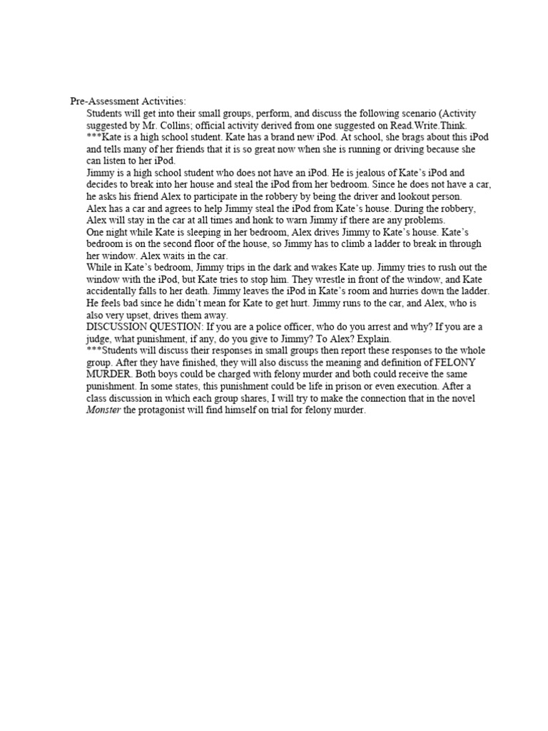 Is This The Best Walter Dean Myers' Monster Pdf Online? - loc5ff9