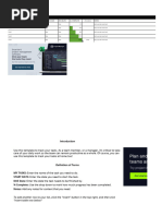 Monthly Task Progress Tracker | PDF