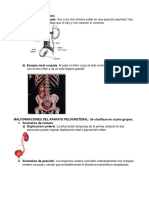 Anomalias de Psicion, Malformciones de Pelviureteral - Anomalias de Posicion