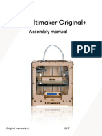 Ultimaker Original+ Assembly Manual (v3.2)