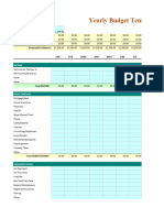 Savings Tracker Template 29