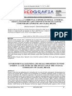 GORAYEB E BRANNSTROM, 2020. Licenciamento Ambiental e Oposição Social A Energia Eólica - Comunidade Litoranea Do Ceará