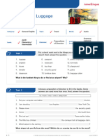 A2B1-1 Workbook Checking Your Luggage