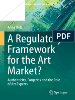 A Regulatory Framework For The Art Market?: Anna Bolz