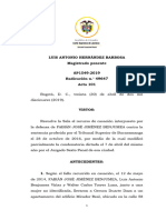 Fallo CSJ 49647 La Agravante Por Participaci N en El Hurto No Se Puede Aplicar Cuando Hay Concierto para Delinquir