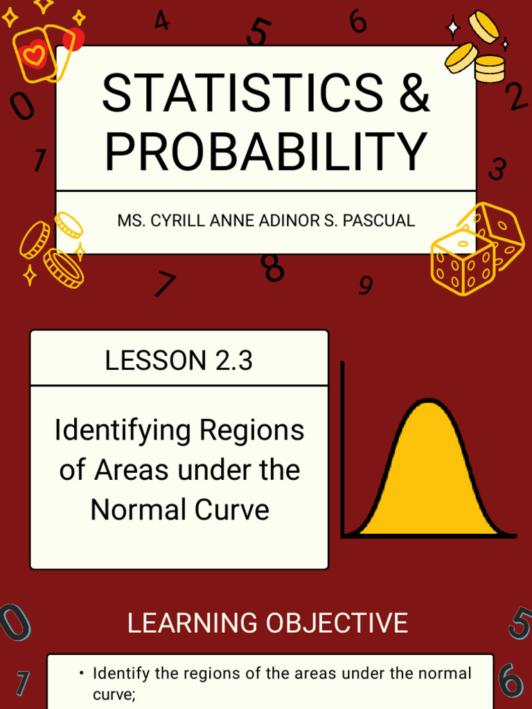Lesson 2 3 And Lesson 2 4 Pdf Normal Distribution Probability