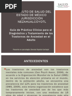 Guía para el Manejo de la Ansiedad GPC | PDF