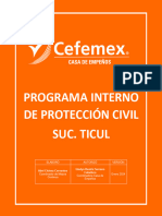 Programa Interno de Protección Civil 2024 Ticul