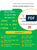 (WORD) Nhóm 7 - Hoạt Động Và Quản Trị Rủi Ro Của Công Ty Tài Chính, Quỹ Đầu Tư