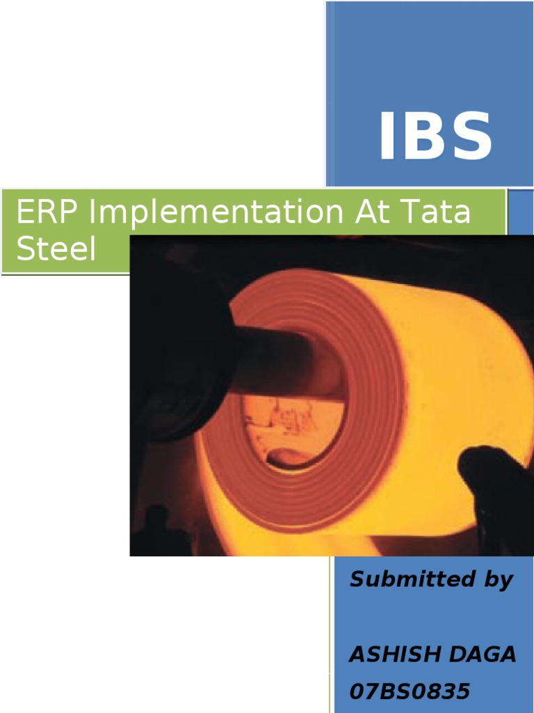 ERP Success Factors at Tata Steel | PDF | Enterprise Resource Planning ...