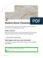 Medium Boost Cheatsheet