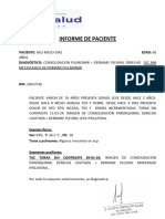 Informe de Heli Mego Diaz (Masa y Derrame Pleural)