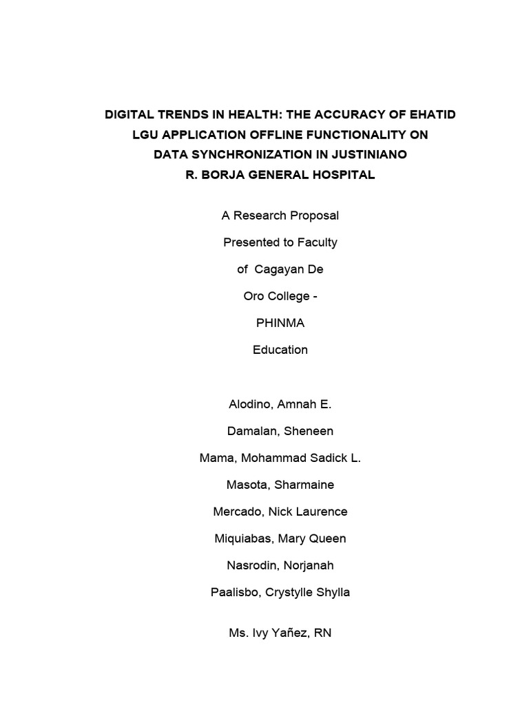 Digital Trends in Health 12.12.23 | PDF | Electronic Health Record ...