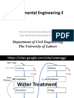 Lecture 16 Treatment of Water
