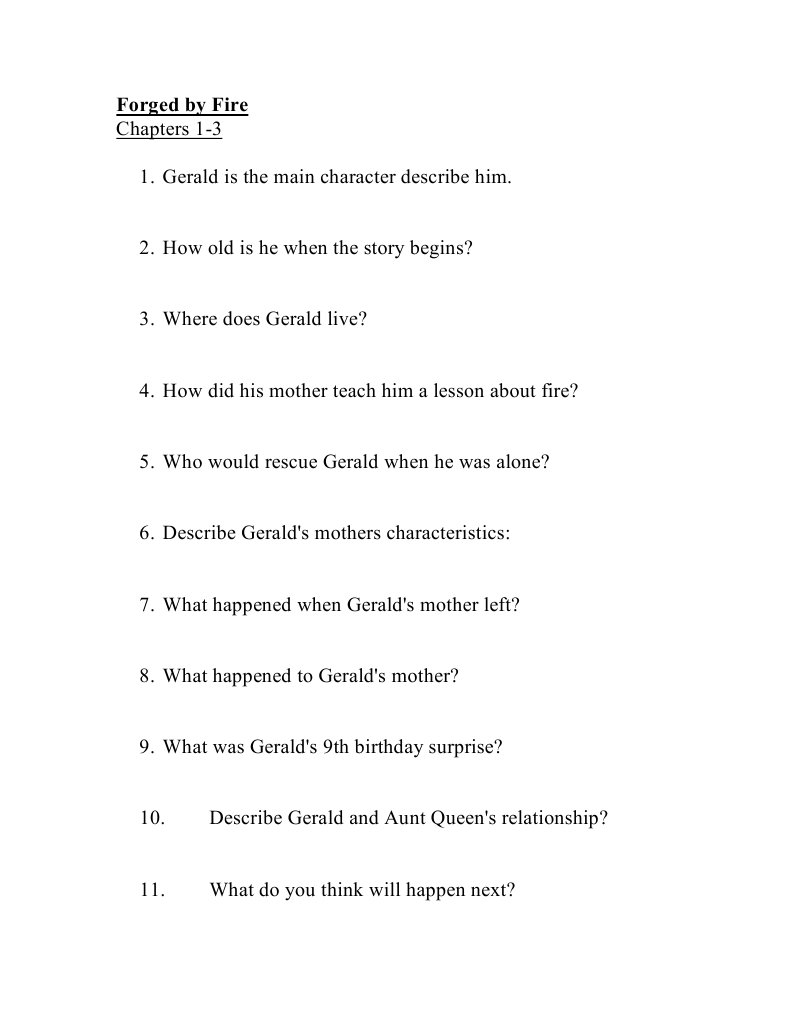 by Fire Key Themes and Summary PDF