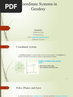 Coordinate Systems in Geodesy - Final