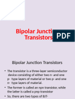 Bipolar Junction Transistors