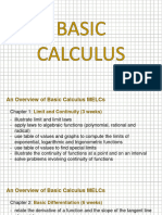 Basic Calculus 1st Summative Topics