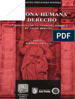 Chávez-Fernández Postigo - Persona Humana y Derecho. Un Diálogo Con La Filosofía Jurídica de Javier Hervada (c)