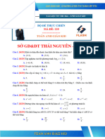 ĐỀ THI THỬ SỞ THÁI NGUYÊN LẦN 1 - 2024