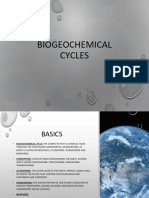 4 Biogeochemical Cycles
