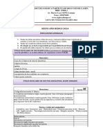 Lista de Utiles Sexto 2024