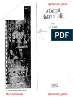 A. L. Basham Cultural History of India